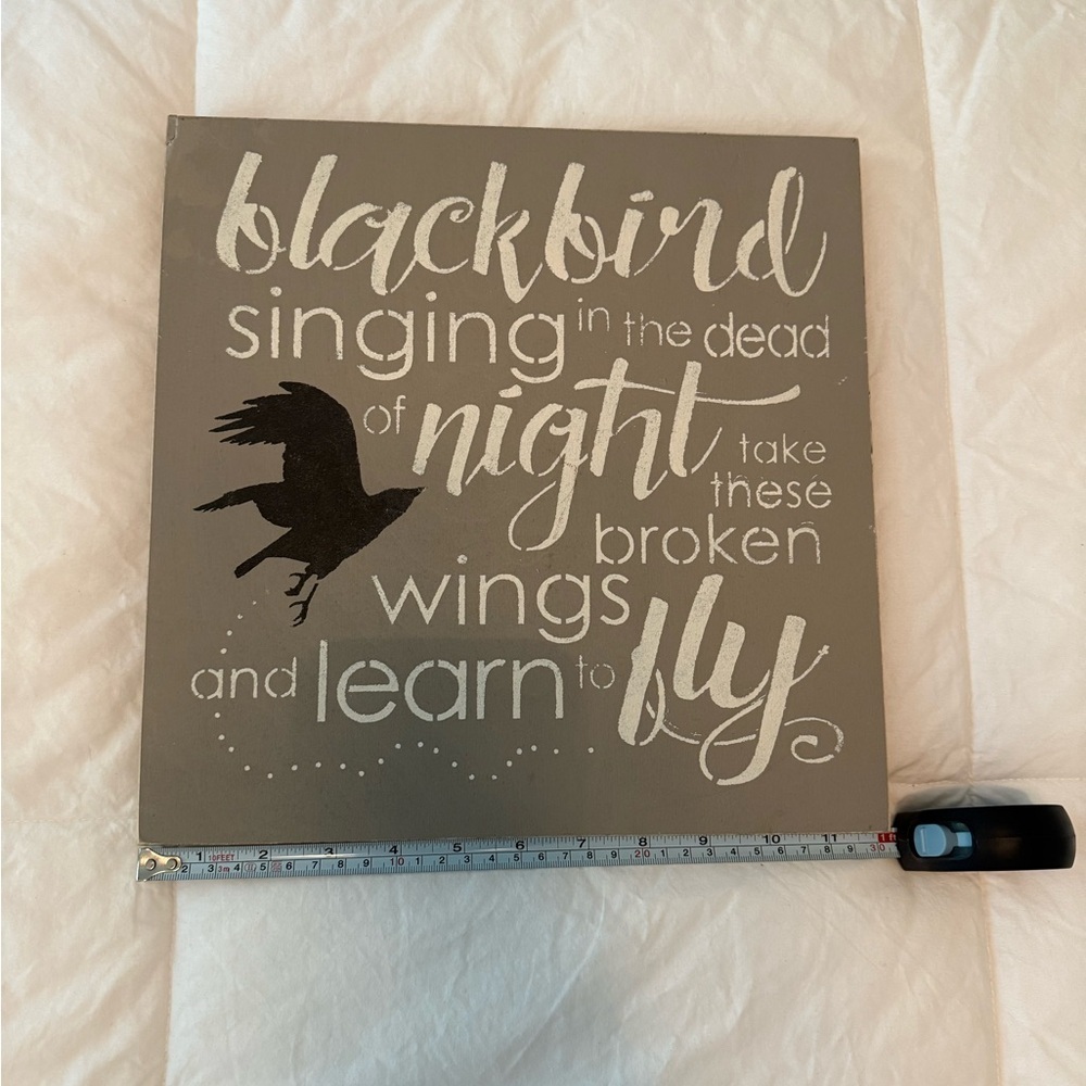 Blackbird Wall Art Decor #Beatles - Picture 4 of 6